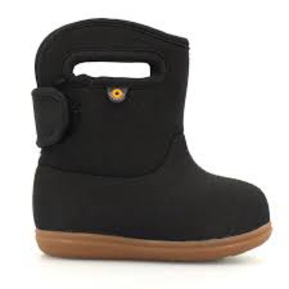 Bogs Kids Black Pull-On Boots